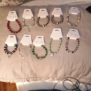 Elegant Multicolor Beaded Bracelets Handmade Bracelets.